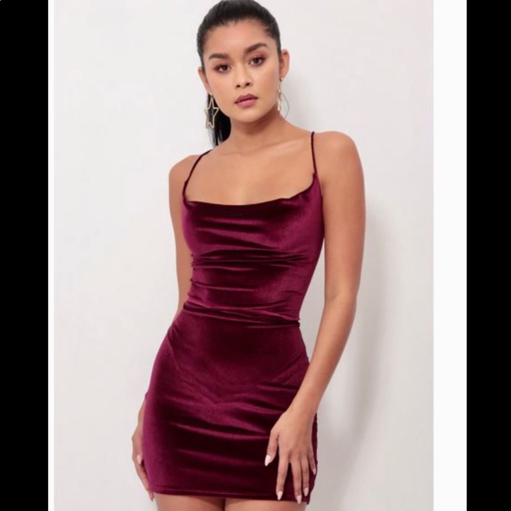 Lucy in the sky velvet dress